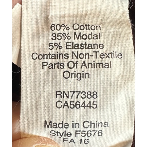 Madewell 9" High Riser Skinny Skinny Crop Jeans Womens Size 25 red Denim Pants - Picture 5 of 7